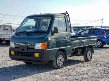 1999 Subaru Sambar, Green - Kei Truck