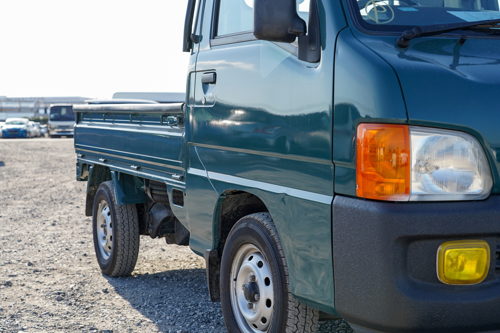 1999 Subaru Sambar, Green - Kei Truck