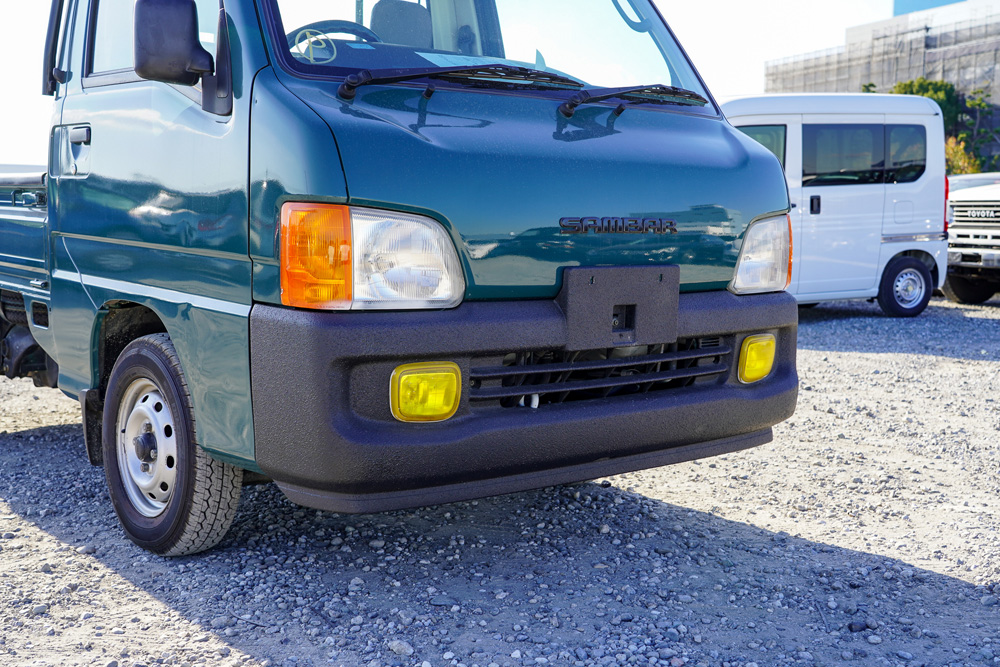 1999 Subaru Sambar, Green - Kei Truck