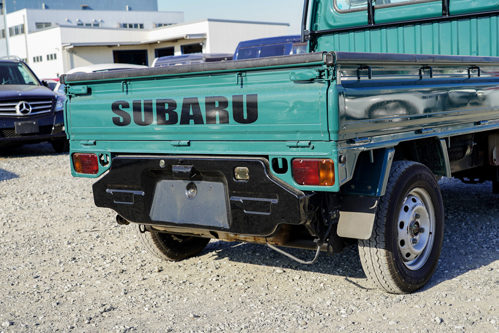 1999 Subaru Sambar, Green - Kei Truck