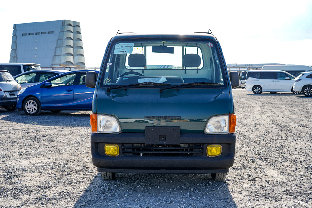 1999 Subaru Sambar, Green - Kei Truck