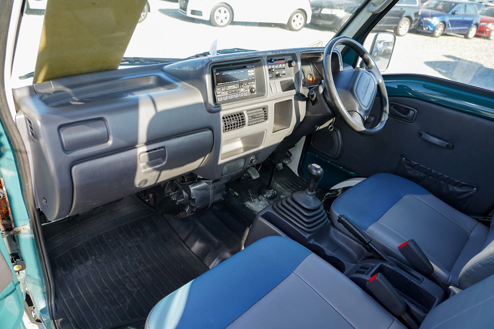 1999 Subaru Sambar, Green - Kei Truck