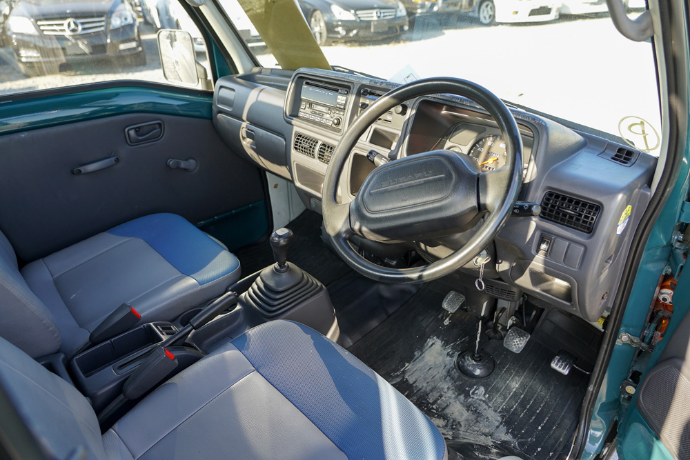 1999 Subaru Sambar, Green - Kei Truck