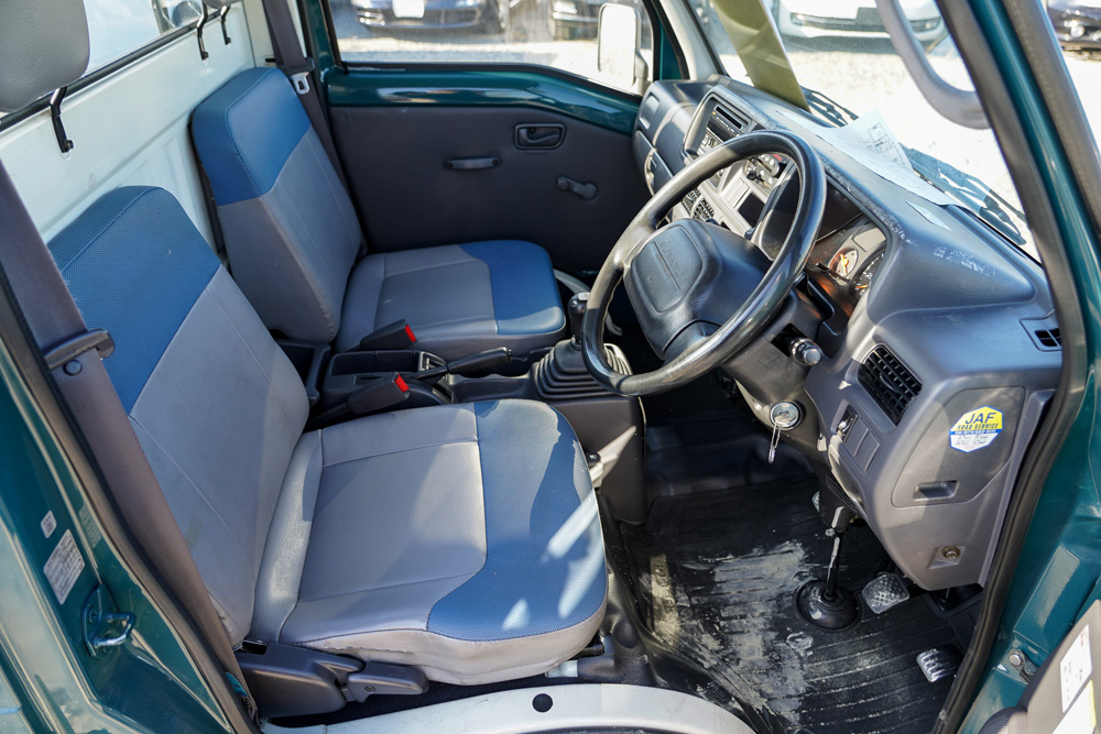 1999 Subaru Sambar, Green - Kei Truck