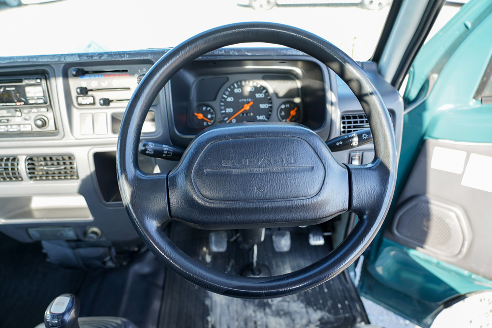 1999 Subaru Sambar, Green - Kei Truck