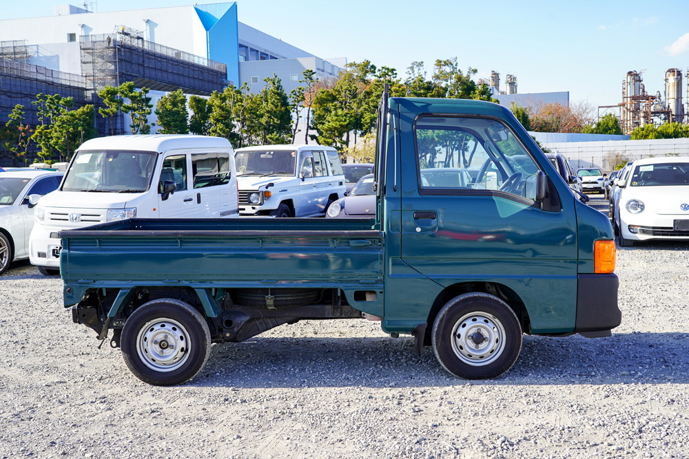 1999 Subaru Sambar, Green - Kei Truck