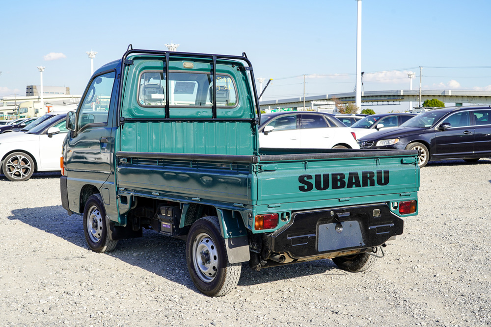 1999 Subaru Sambar, Green - Kei Truck