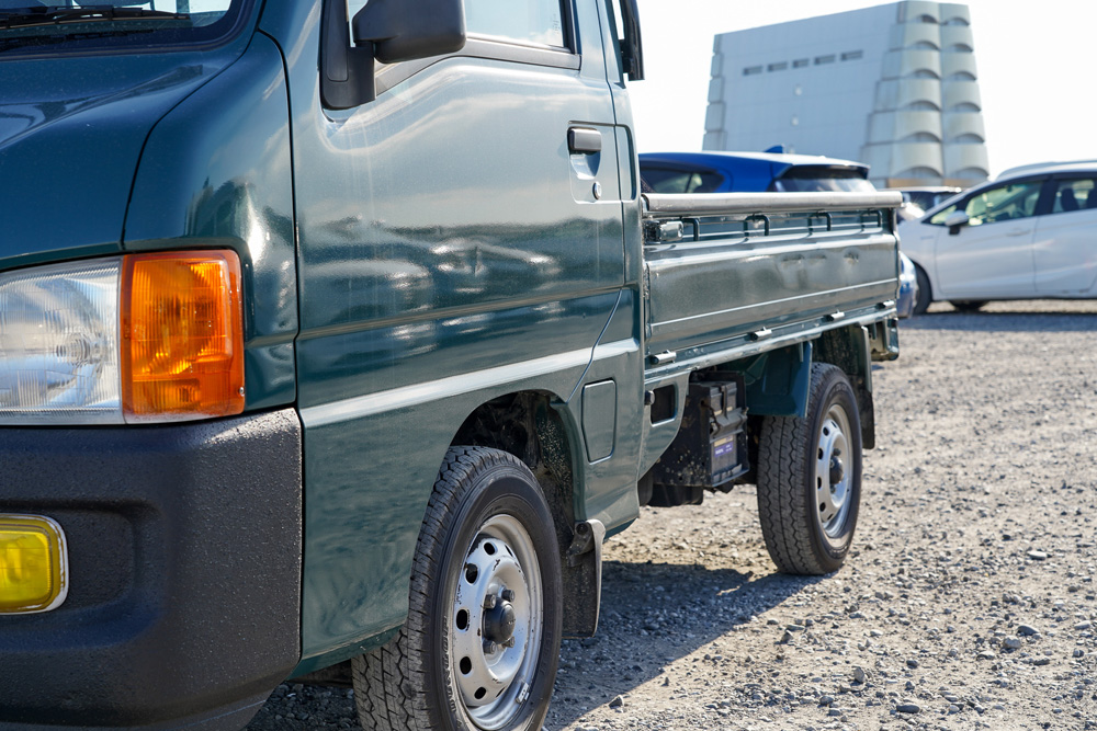 1999 Subaru Sambar, Green - Kei Truck
