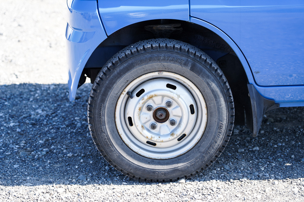 2000 Suzuki Carry Kei F6A 4x4 Blue
