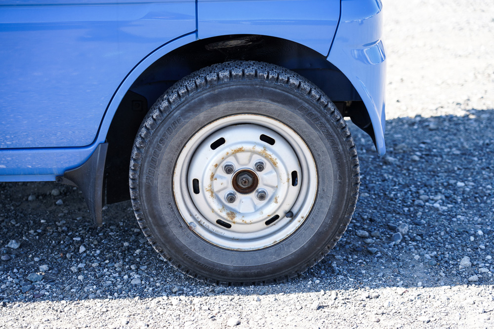 2000 Suzuki Carry Kei F6A 4x4 Blue