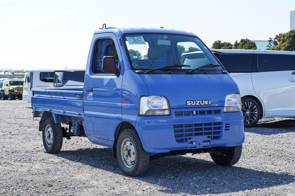 2000 Suzuki Carry Kei F6A 4x4 Blue