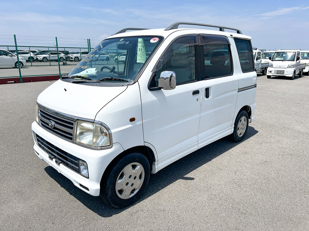 2000 Daihatsu Atrai, White, 36 930 km, Kei Van, Rust Free, Imported from Japan, LIKE NEW