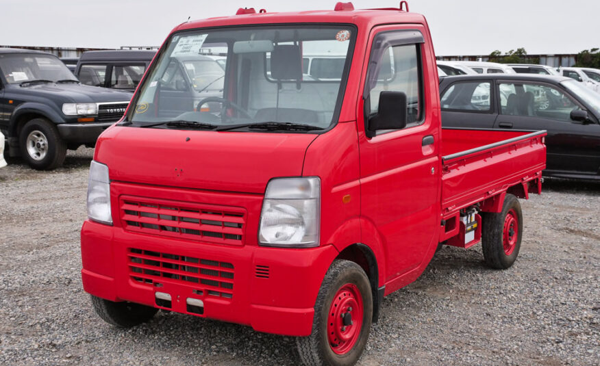 2002 Suzuki Carry rouge vue de devant