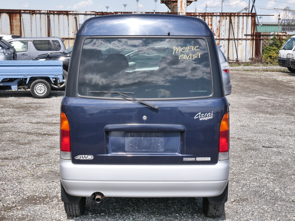 2000 Daihatsu Atrai JDM Kei Van Back Side