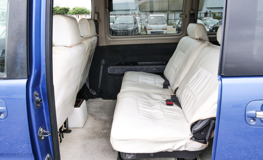 2000 Honda Stepwagon JDM Blue Interior View